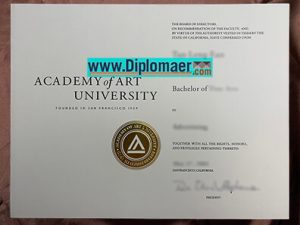Academy of Art University Fake Diploma