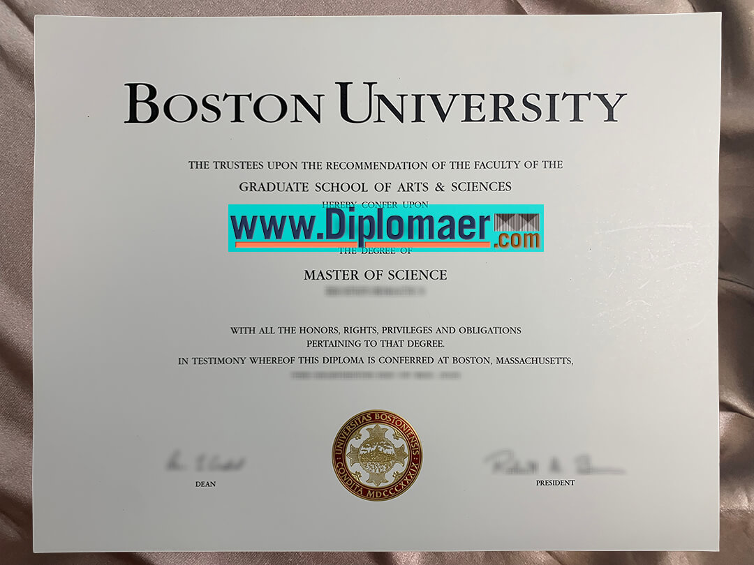 Boston University Fake Diploma 1 - Where to Purchase the Boston University Fake Diploma?