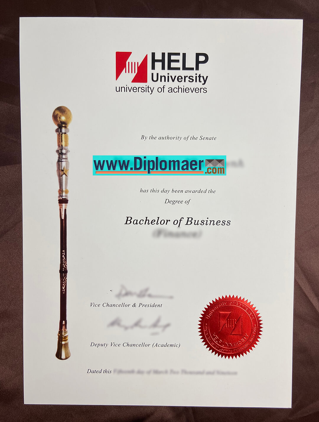 Help University Fake Diploma - How to Buy the Help University Fake Diploma?