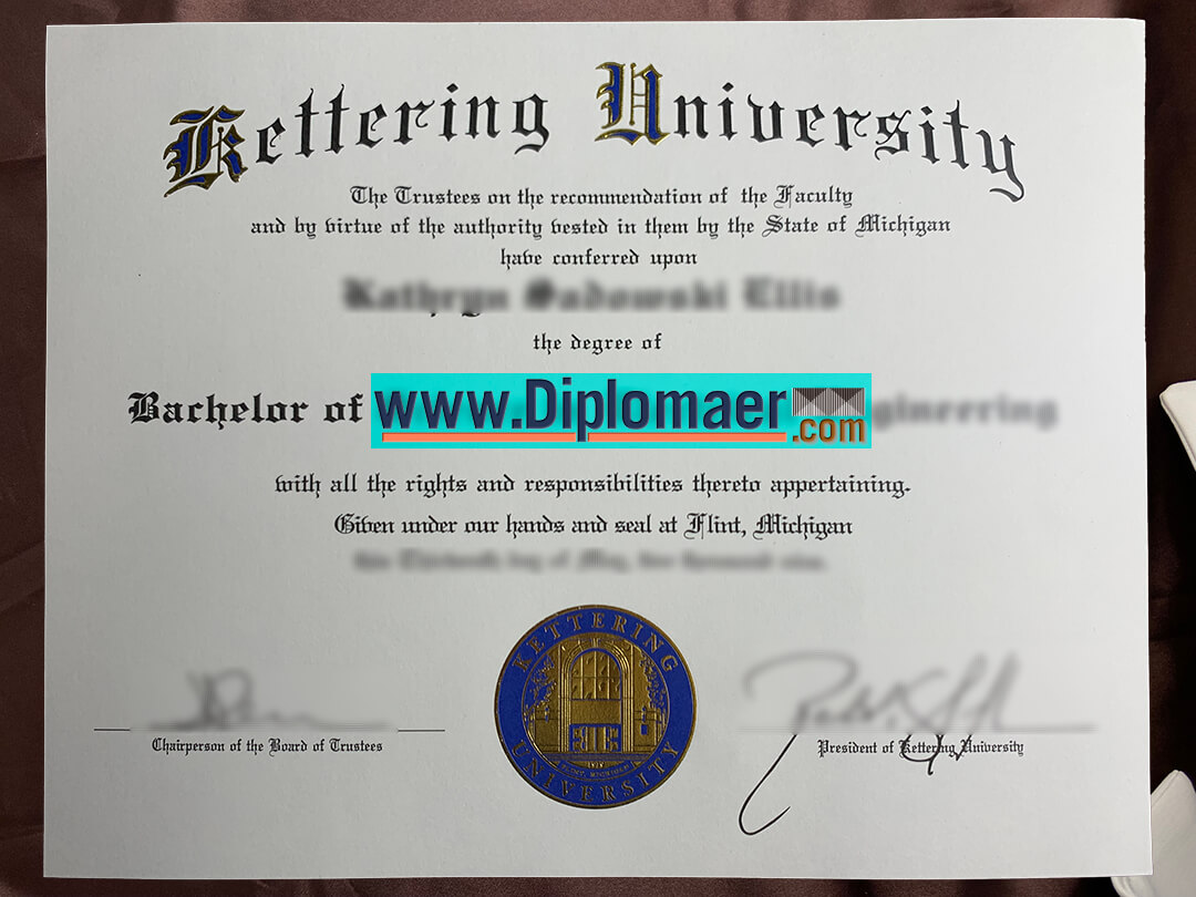 Kettering University Fake Diploma - Fast to Get the Kettering University Fake Diploma