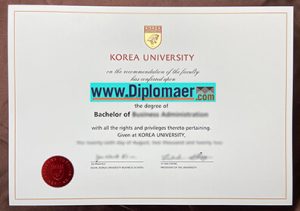 Korea University Fake Degree