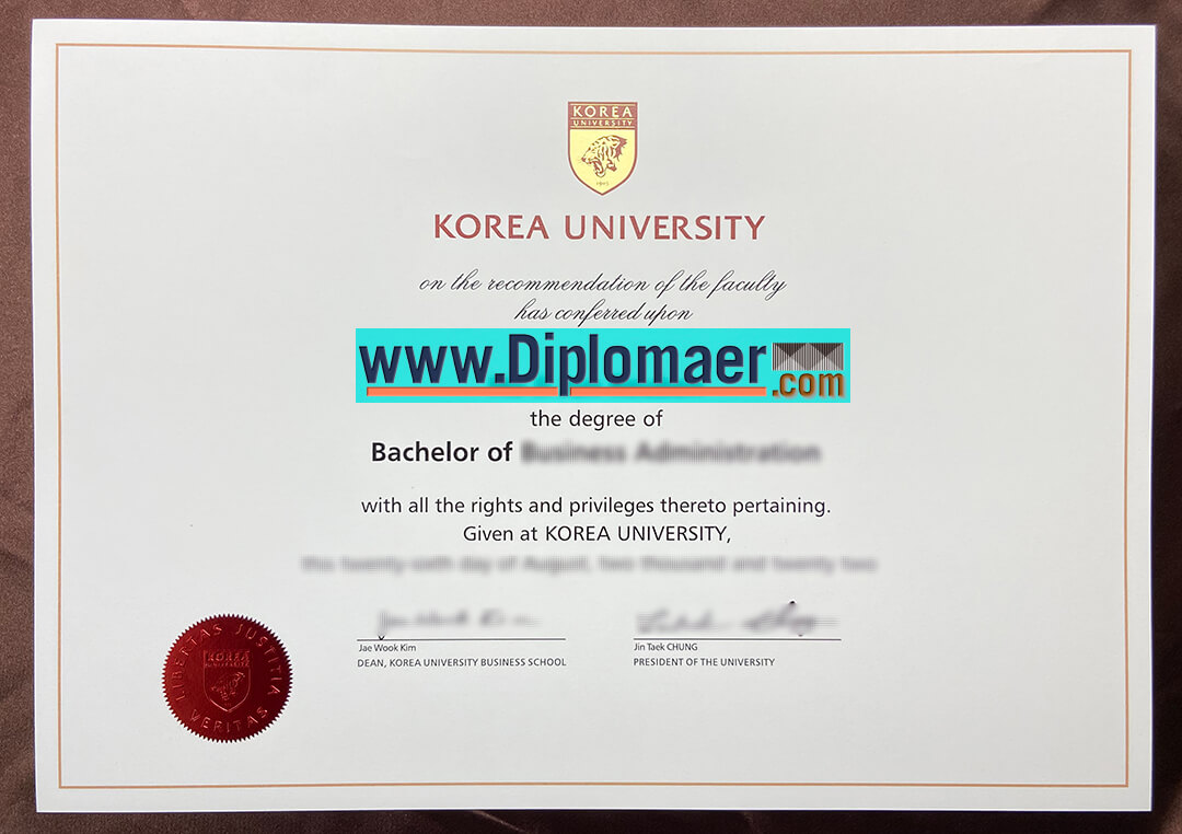Korea University Fake Diploma - Korea University Fake Diploma, How to Make it?