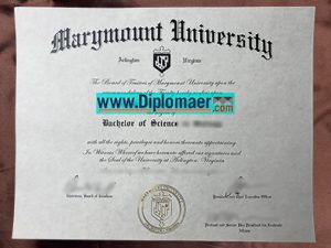 Marymount University Fake Diploma