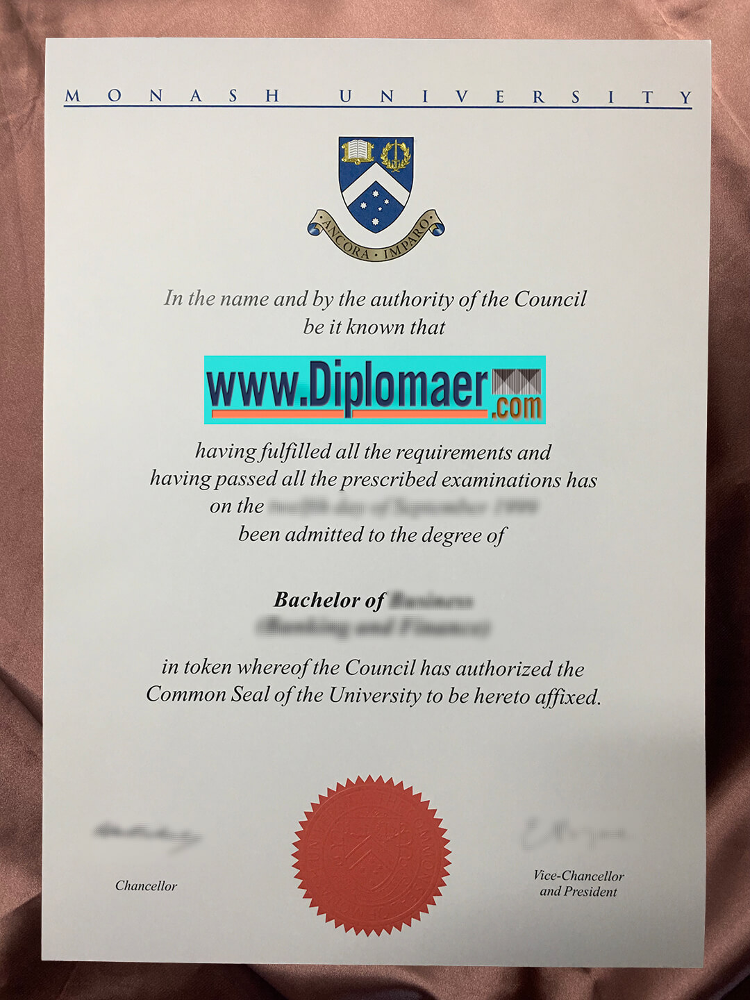 Monash University fake diploma - How to get a fake diploma in Australia? Buy Monash University fake degrees.