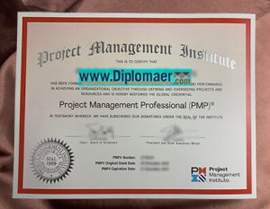 PMP fake degree