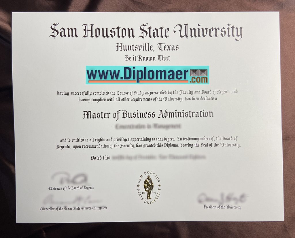 Sam Houston State University fake diploma 1024x827 - How long does it take to get a fake Sam Houston State University diploma?