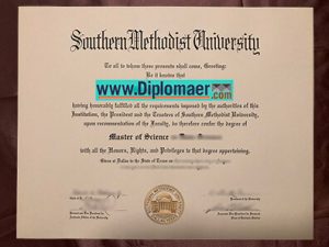 Southern Methodist University Fake Diploma
