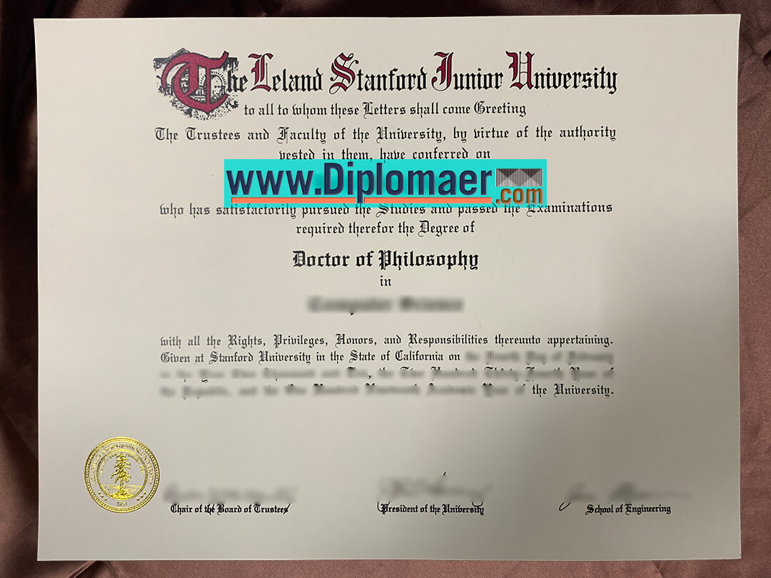 The Stanford University Fake Diploma - Best Method to Order The Stanford University Fake Diploma