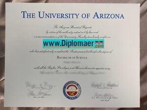 The University of Arizona Fake Diploma