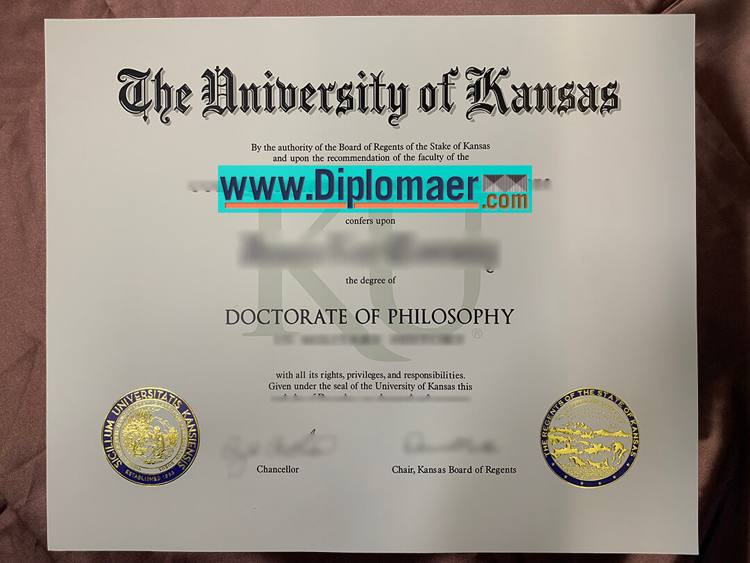 The University of Kansas Fake Diploma 1 - Where to Purchase The University of Kansas Fake Diploma?