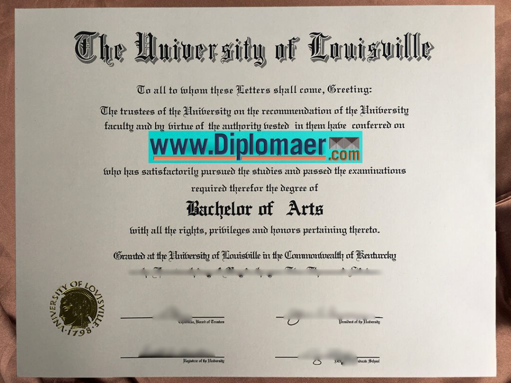 The University of Louisville Fake Diploma 1024x768 - Get a University of Louisville fake diploma fast