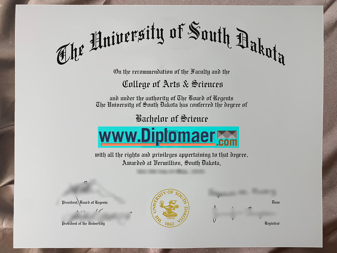 The University of South Dakota Fake Diploma - Safe Site Provide The University of South Dakota Fake Diploma