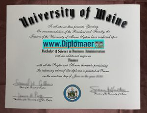 University fo Maine Fake Degree