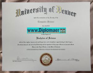 University of Denver Fake Degree