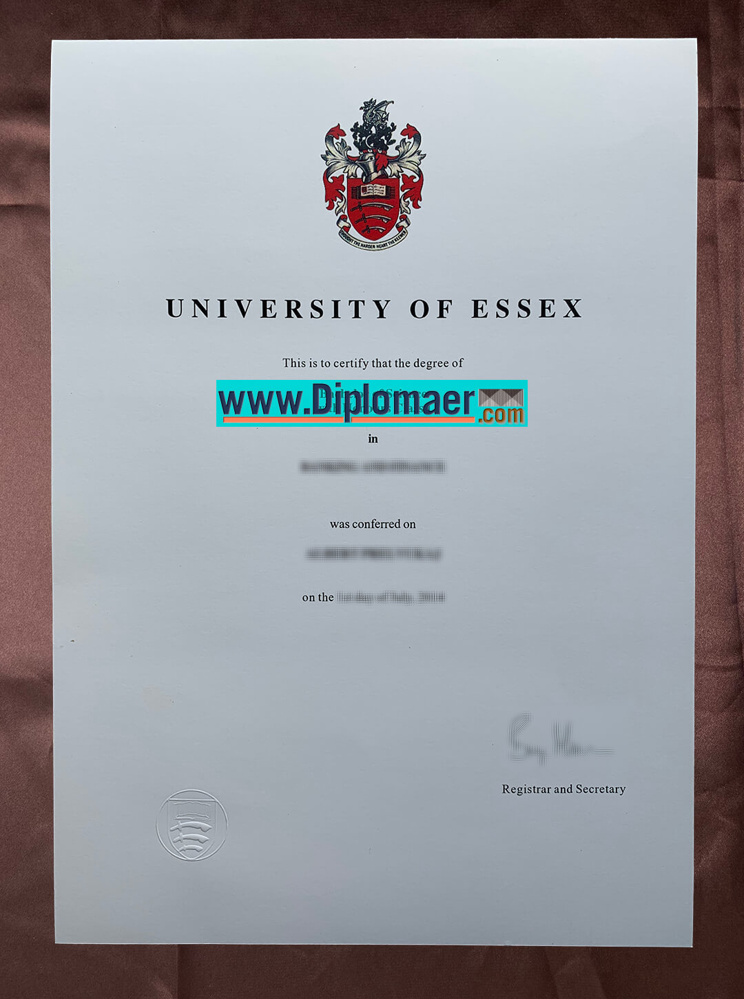 University of Essex fake diploma - Buy Fake University of Essex Diploma In the UK