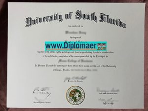 University of South Florida Fake Dipolma