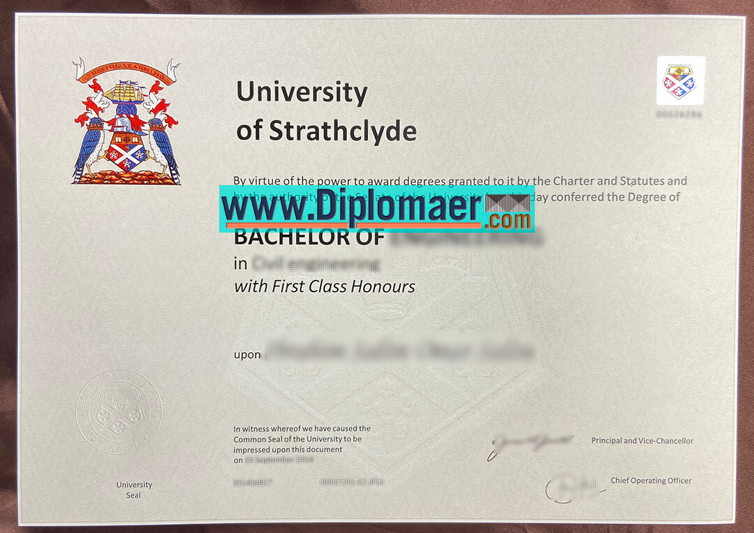 University of Strathclyde Fake Diploma - Where can I get a  University of Strathclyde Fake degree in the UK?