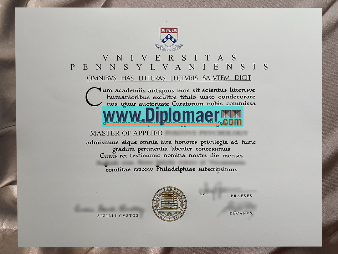 Vniversitas Pennsylvaniensis Fake Diploma - Secret to order the University of Pennsylvania Fake Diploma