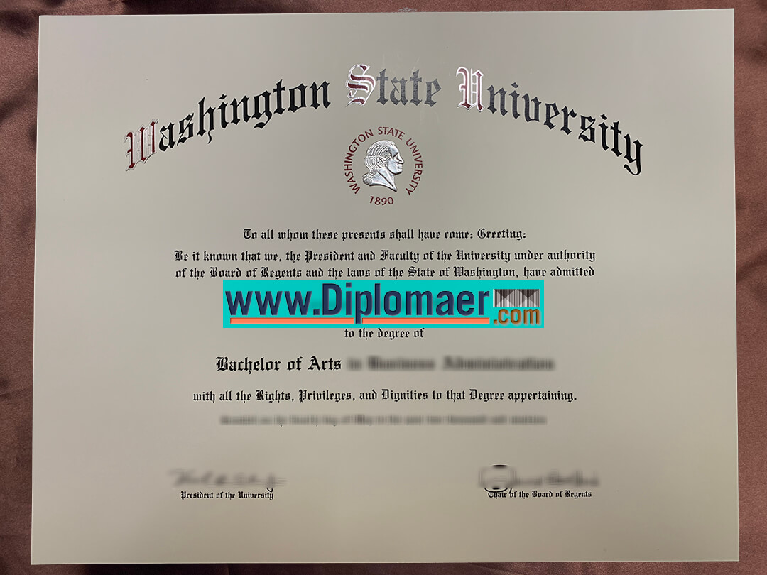 Washington State University Fake Diploma - Washington State University Fake Diploma, How to Make it USA fAKE Diploma?