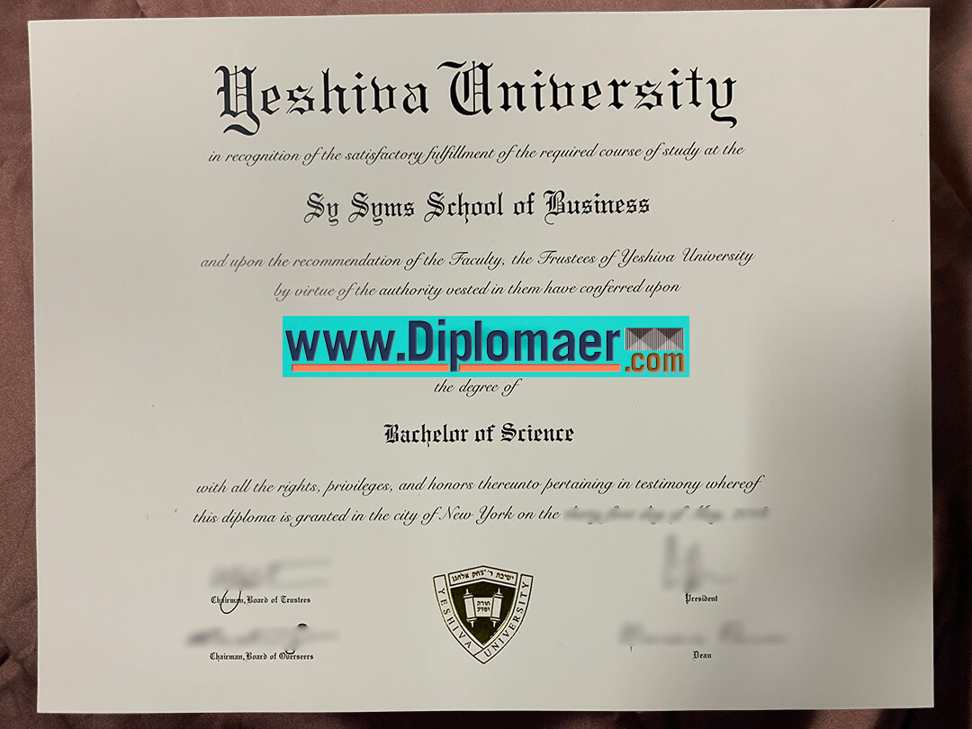 Yeshiva University Fake Diploma - Secret to Order the Yeshiva University Fake Diploma