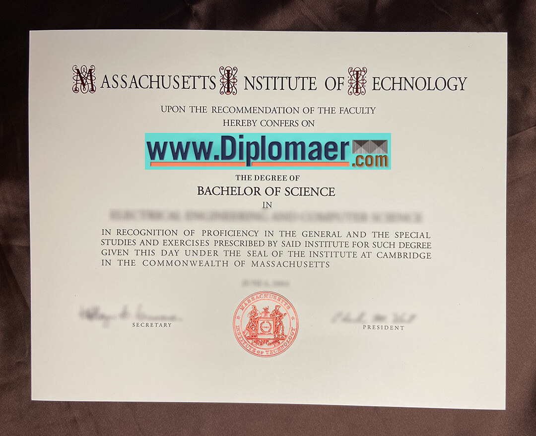 MIT Fake Diploma 3 - Improve your life and work with an MIT diploma