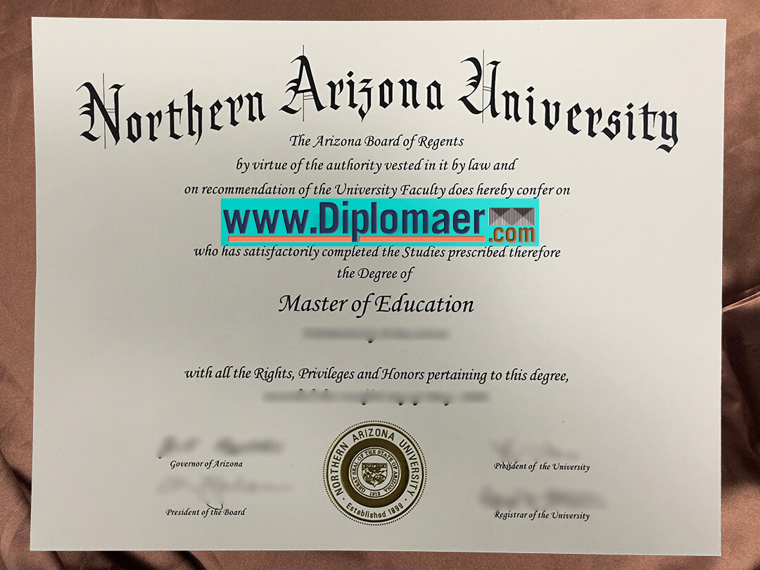 Northern Arizona University Fake Diploma - How to get a Northern Arizona University fake diploma in Arizona state?