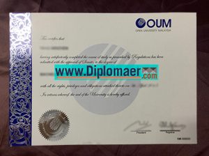 OUM Fake Diploma