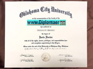 Oklahoma City University Fake Diploma