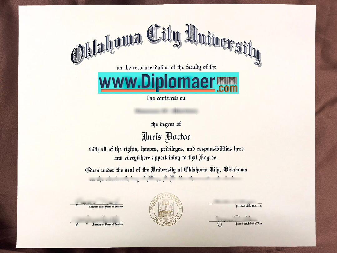 Oklahoma City University Fake Diploma - Can I Get an Oklahoma University Degree? Buy Oklahoma City University Fake Diplomas.