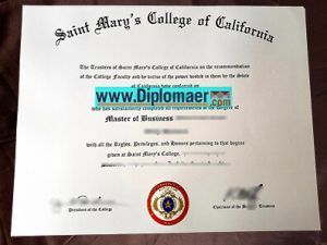 Saint Mary's College of California Fake Diploma