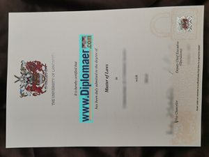 The University of Lancaster Fake Diploma
