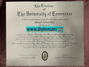 The University of Tennessee Fake Diploma