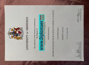 University of Aberdeen Fake Diploma