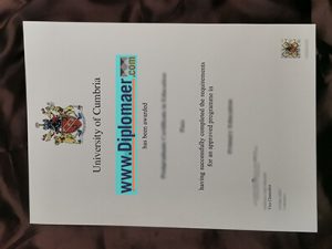 University of Cumbria Fake Diploma