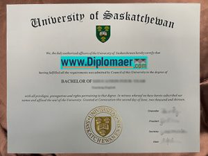 University of Saskatchewan Fake Diploma