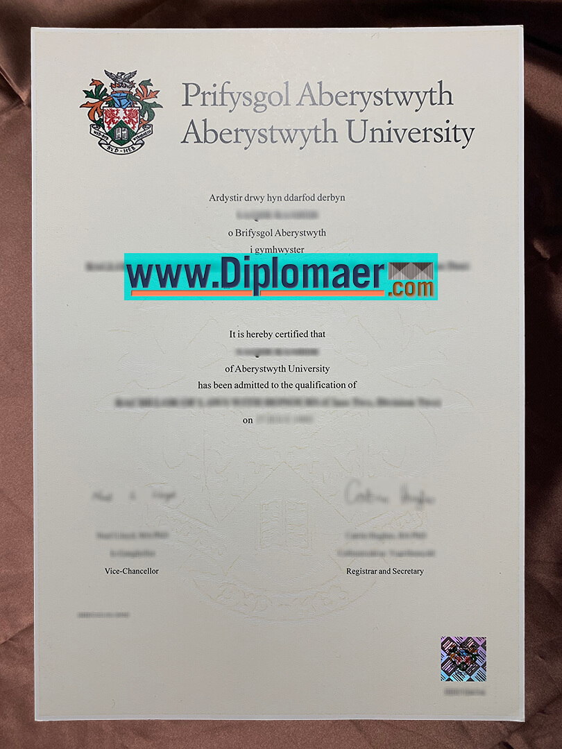 Aberystwyth University Fake Diploma - Can I Get an Aberystwyth University Degree? Buy Wales, UK Fake Diplomas.