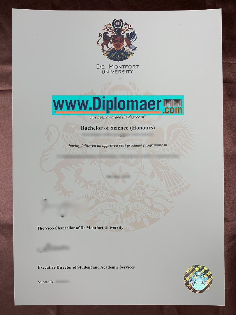 De Montfort university Fake Diploma - Buy De Montfort University Bachelor of Science fake diplomas