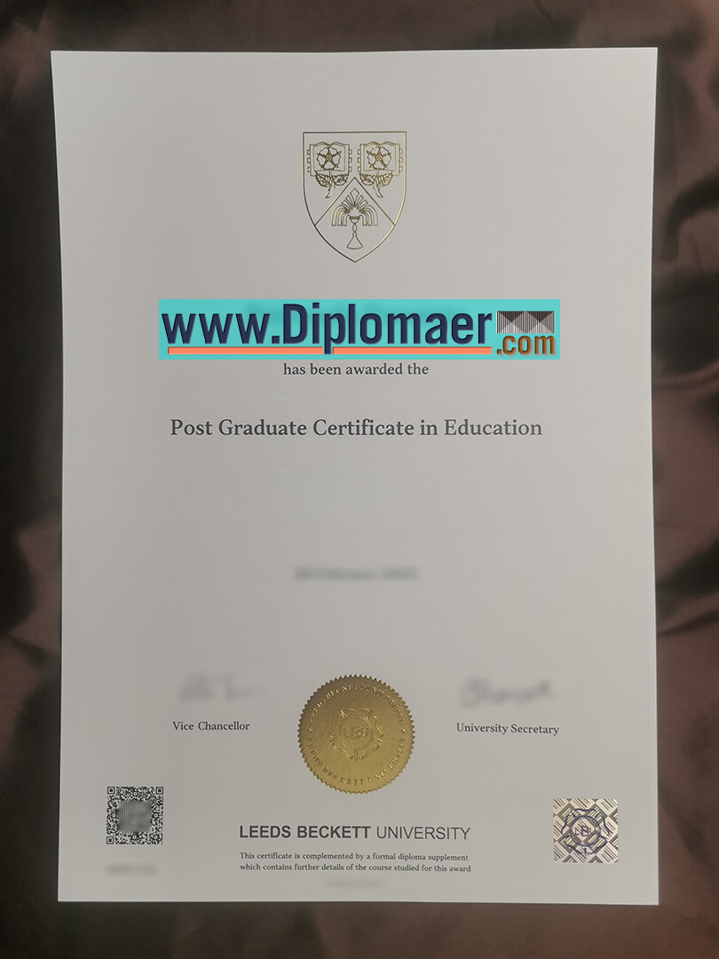 Leeds Beckett University Fake Diploma - Can I buy Leeds Beckett University Postgraduate Certificate in Education?