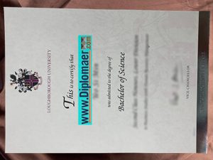 Loughborough University Fake Diploma