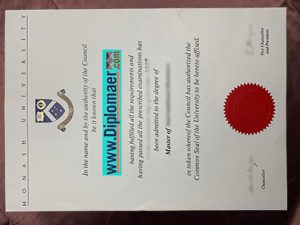 Monash University Fake Diploma