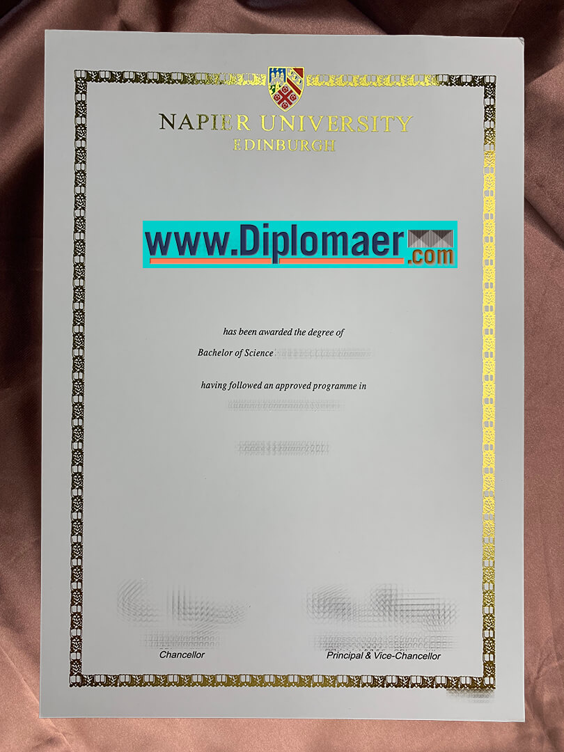 Napier University Fake Diploma - Where to Purchase the Edinburgh Napier University Fake Diploma?