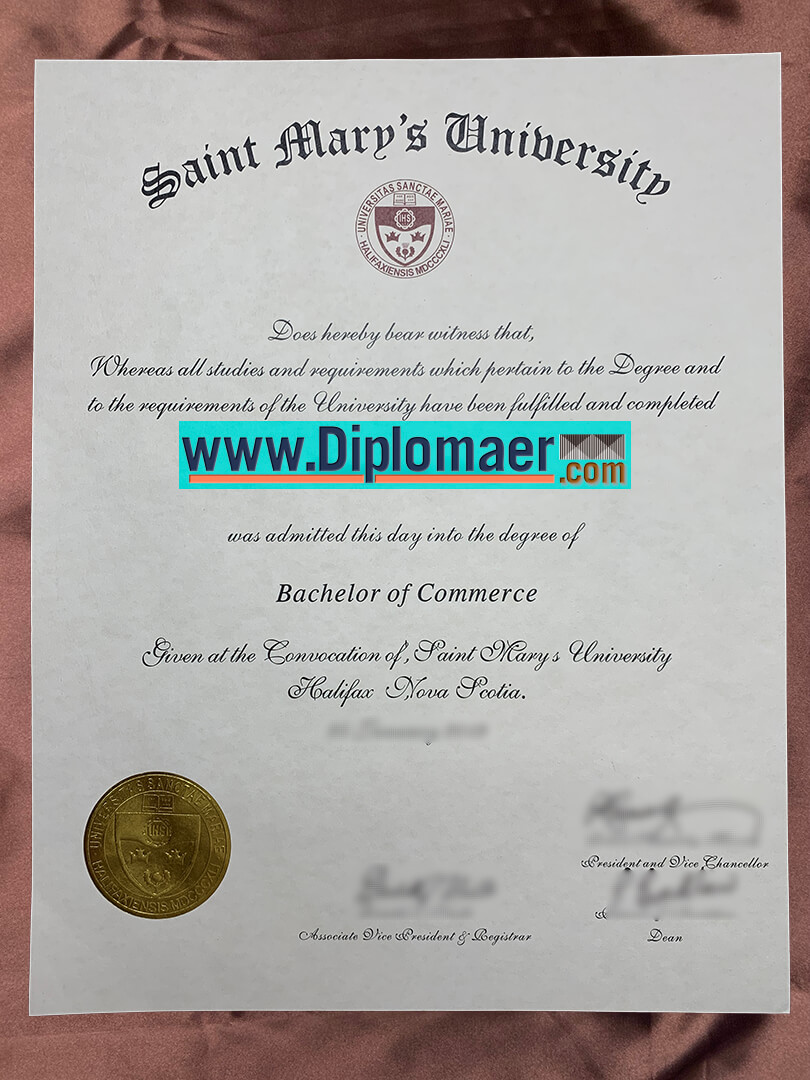 Saint Mards University Fake Diploma - How to get Saint Mary's University fake diploma in Canada?