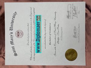 Saint Mary's University Fake Diploma