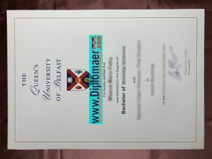 The Queens University of Belfast Fake Diploma