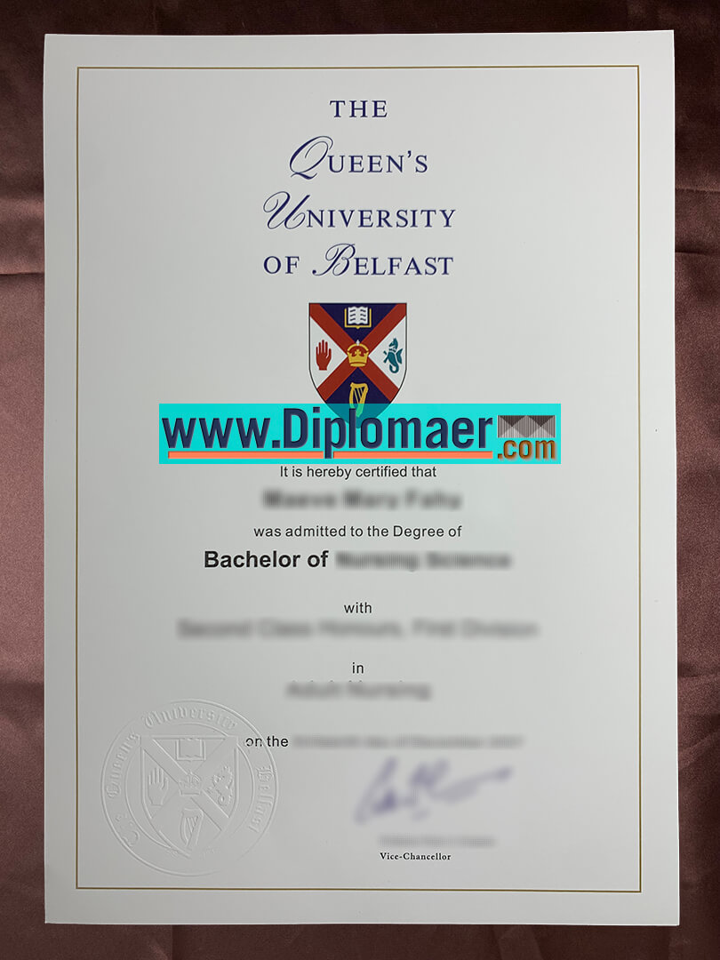 The Queens University of Belfast Fake Diploma - Buy The Queens University of Belfast fake diploma in England