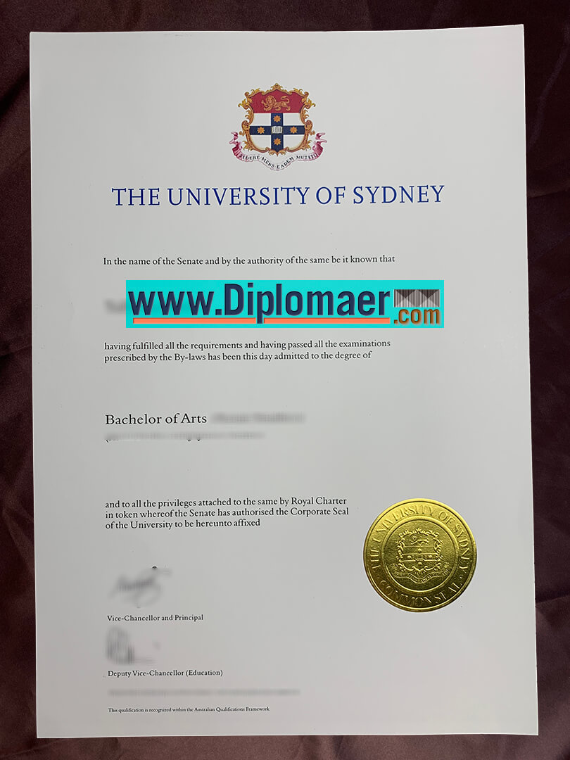 The University of Sydney Fake Diploma - How to Get a University of Sydney fake diploma in Sydney, Australia?