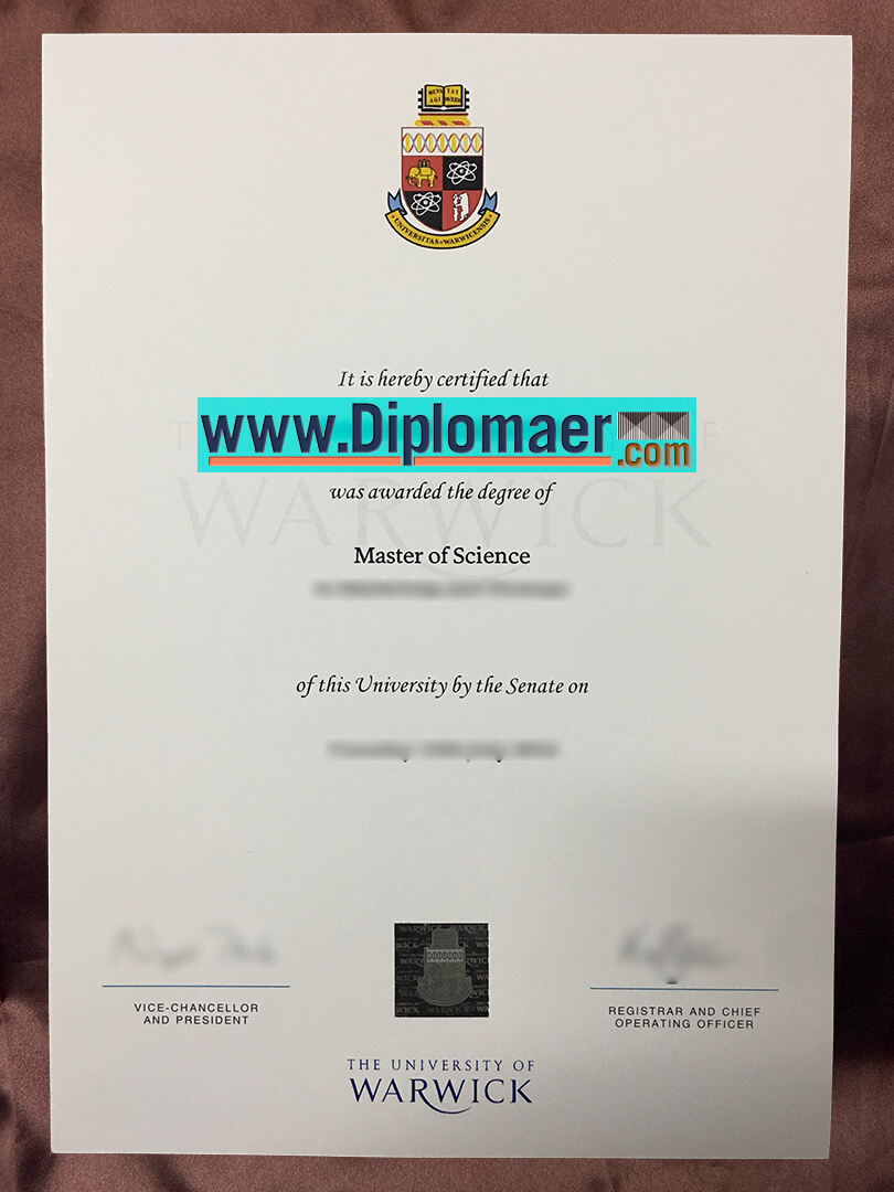 The University of Warwick Fake Diploma - Can I Get a The University of Warwick Degree? Buy The University of Warwick Fake Diplomas.