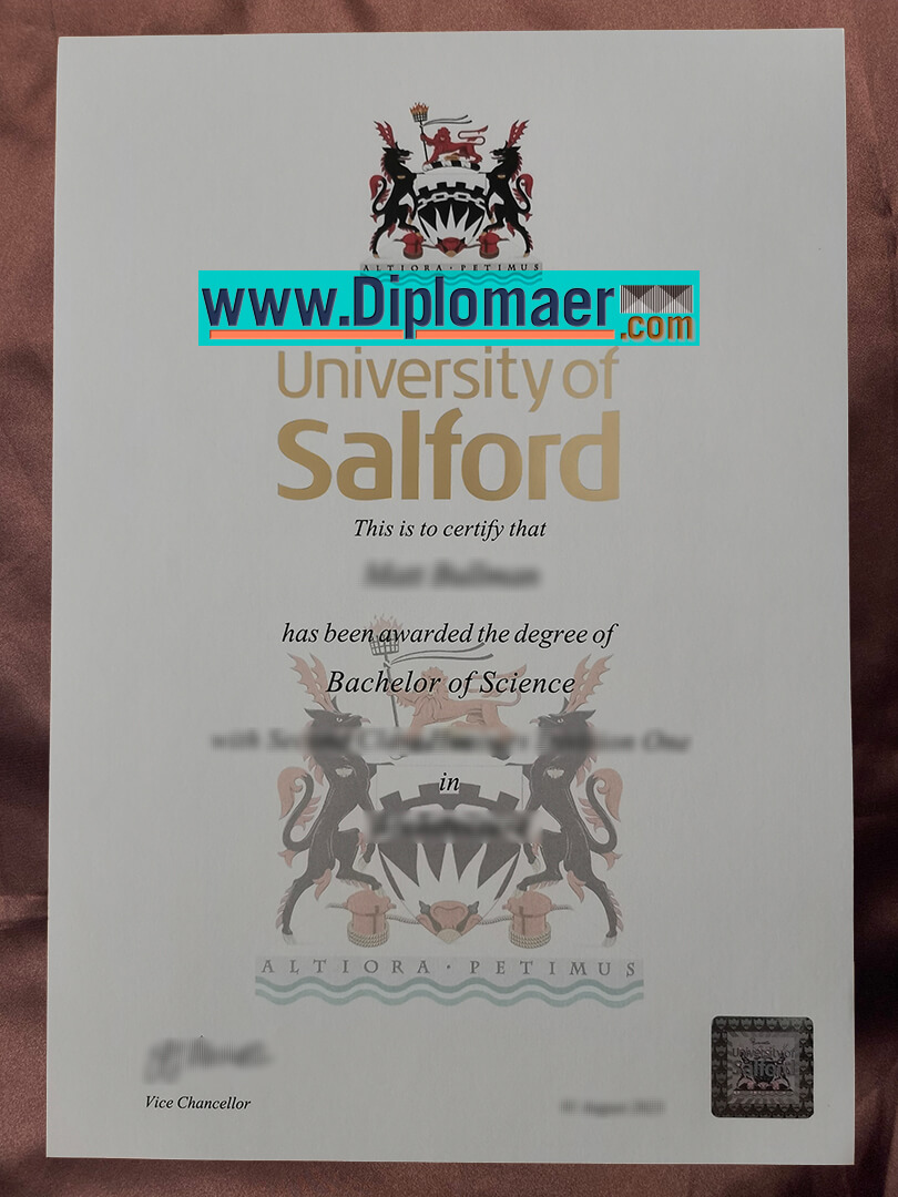University of Salford Fake Diploma - Buy a University of Salford fake diploma in England