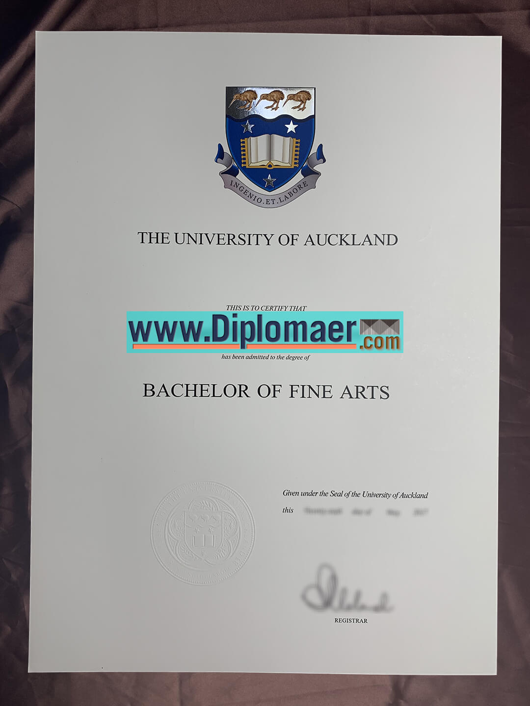 the University of Auckland Fake Diploma - How long does it take to buy University of Auckland fake diploma online？
