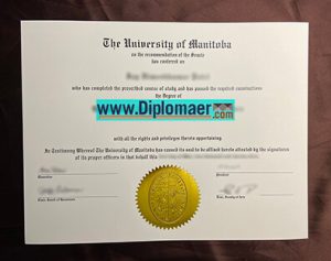the University of Manitoba fake diploma